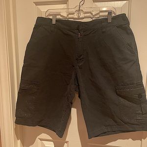 Black Nike mens cargo shorts